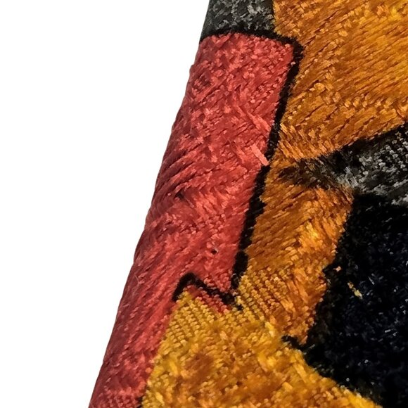 Ermenegildo Zegna 100% Silk Tie Geometric Buildings Vibrant Primary Colors Italy - Picture 2 of 5